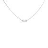 18ct White Gold Diamond Solitaire Necklace - 1/3ct - D45231 Alternative Image