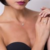 18ct White Gold Diamond Knot Necklace - 1/4ct - D4545 Alternative Image