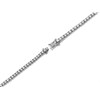 18ct White Gold 5 Carat Diamond Tennis Bracelet - D45935 Alternative Image