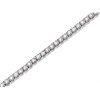 18ct White Gold 7 Carat Diamond Tennis Bracelet - D45937 Alternative Image