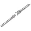 18ct White Gold 7 Carat Diamond Tennis Bracelet - D45937 Alternative Image