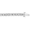 18ct White Gold Diamond Tennis Bracelet - 5.31cts - D4616 Alternative Image