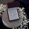 9ct Gold Illusion Set Diamond Solitaire Ring - 15pt - D50148 Alternative Image