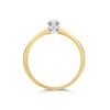 9ct Gold Diamond Solitaire Ring - 1/4ct - D5027 Alternative Image