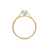 9ct Gold Diamond Solitaire Engagement Ring - 1/4ct - AGI Certificated - D5034 Alternative Image