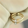 9ct Gold Solitaire Diamond Ring, 1/4ct - D5038 Alternative Image