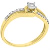 9ct Gold Diamond Engagement Ring - 15pts - D51149 Alternative Image
