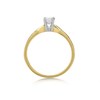 9ct Gold Princess Cut Diamond Ring - 1/3ct - AGI Certificated - D5130 Alternative Image