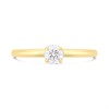 9ct Gold Single Stone Diamond Engagement Ring - 1/3ct - D5141 Alternative Image