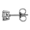 9ct White Gold Diamond Solitaire Stud Earrings - 12pts per pair - D5540 Alternative Image