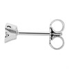 9ct White Gold Diamond Solitaire Stud Earrings - D5541 Alternative Image