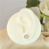9ct White Gold Diamond Cluster Stud Earrings, 1ct/pr - D5556 Alternative Image