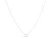 9ct White Gold Diamond Double Heart Necklace - D56121 Alternative Image