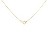 9ct Gold Diamond Cushion Cluster Necklace - 1/4ct - D56123 Alternative Image