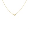 9ct Gold Diamond Station Necklace - 20pts - D56126 Alternative Image