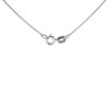 Love It! 9ct White Gold Diamond Swirl Necklace - D56136 Alternative Image