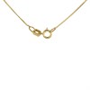 Polar Fire 9ct Gold Diamond Circle Necklace - 6pts - D56139 Alternative Image