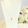 9ct Gold Solitaire Diamond Necklace, 1/4ct - D56150 Alternative Image