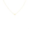 9ct Gold Diamond-Set Heart Necklace - D56156 Alternative Image