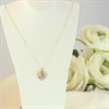 9ct Gold Diamond-Set Heart Necklace - D56156 Alternative Image