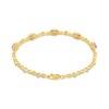 9ct Ruby And Diamond Bracelet - D5734 Alternative Image