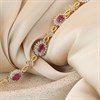 9ct Ruby And Diamond Bracelet - D5734 Alternative Image