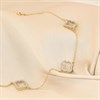 9ct Gold Diamond-Set Open-Link Bracelet, 20pts - D5735 Alternative Image