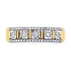 9ct Gold Diamond Band Ring - 1/3ct - D5814 Alternative Image