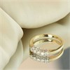 9ct Five Stone Diamond Half Hoop Ring, 1/4ct - D5821 Alternative Image