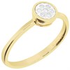 9ct Gold Diamond Cluster Ring - 7pts - D60157 Alternative Image