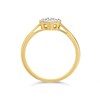 9ct Gold Diamond Cluster Ring - 20pts - D6072 Alternative Image