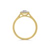 9ct Gold Diamond Cluster Ring - 10pts - D6087 Alternative Image