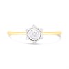 9ct Gold Diamond Cluster Ring - 10pts - D6093 Alternative Image