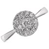 9ct White Gold Diamond Cluster Ring - 1/2ct - D6312 Alternative Image