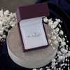 9ct White Gold Diamond Oval Cluster Ring - 20pts - D63156 Alternative Image
