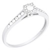 9ct White Gold Diamond Cluster Ring - 35pts - D63176 Alternative Image