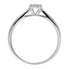 9ct White Gold Diamond Cluster Ring - 35pts - D63176 Alternative Image