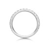 9ct White Gold Diamond Half Eternity Ring - 3/4ct - AGI Certificated - D66102 Alternative Image