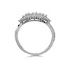 9ct White Gold Diamond Cluster Ring - 1/3ct - D66106 Alternative Image