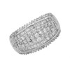 9ct White Gold 1 Carat Diamond Band Ring - D66107 Alternative Image