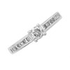9ct White Gold Diamond Ring - 1/2ct - AGI Certificated - D66110 Alternative Image