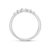 9ct White Gold Five Stone Diamond Ring - 11pts - D66113 Alternative Image