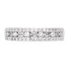 9ct White Gold Diamond Band Ring - 1/2ct - D66115 Alternative Image