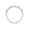 9ct White Gold Diamond Band Ring - 1/2ct - D66117 Alternative Image