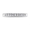 9ct White Gold Diamond Half Eternity Ring - 1/4ct - D66139 Alternative Image