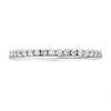 9ct White Gold Diamond Half Eternity Ring - 1/3ct - AGI Certificated - D66143 Alternative Image