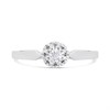 9ct White Gold Diamond Cluster Ring - 15pts - D66155 Alternative Image