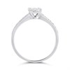 9ct White Diamond Cluster Ring - 1/2ct - D66157 Alternative Image