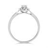 9ct White Gold Diamond Cluster Ring - 1/3ct - AGI Certificated - D66159 Alternative Image