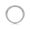 9ct White Gold Diamond Banded Wedding Ring - 10pts - D66184 Alternative Image